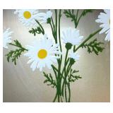 Vintage Turner Daisy Mirrored Decorative Wall Hanging