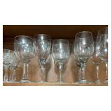 Crystal and Clear Glass Grouping