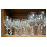 Crystal and Clear Glass Grouping