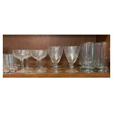 Crystal and Clear Glass Grouping