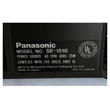 Panasonic PLL Multiplex Circuit SE-1510 Radio Cassette Deck and Turntable