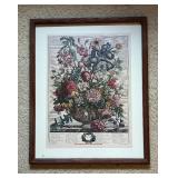 Months of Flowers Print by Robert Furber