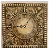 Resign Clock and Mirrored Decor