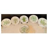 Vintage "Herb" Collector Plates Taste Setter Collection