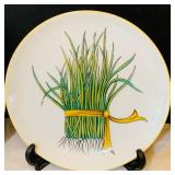 Vintage "Herb" Collector Plates Taste Setter Collection