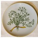 Vintage "Herb" Collector Plates Taste Setter Collection
