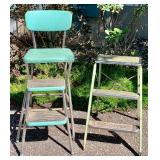 Vintage Cosco Step Stool / Kitchen Stool and Small Ladder