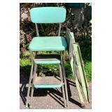 Vintage Cosco Step Stool / Kitchen Stool and Small Ladder