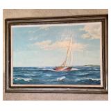 Large Original Oil on Canvas Painting