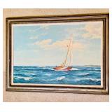 Large Original Oil on Canvas Painting