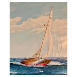Large Original Oil on Canvas Painting