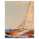 Large Original Oil on Canvas Painting