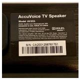 ZVOX  Soundbar TV Speaker Model AV201