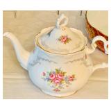 Variety of Vintage Floral China Dishes