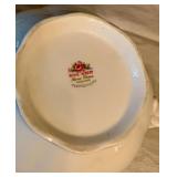 Variety of Vintage Floral China Dishes
