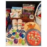 Amazing Birthday Party Supplies, Including Ribbon, Cups, Napkins and More!