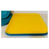 Vintage Plates, Plastic Cups and Trays