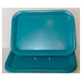 Vintage Plates, Plastic Cups and Trays