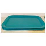Vintage Plates, Plastic Cups and Trays