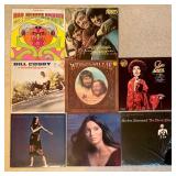 Collection of Vintage Vinyl Record Albums