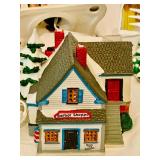 Variety of Lighted Holiday Houses / Buildings, Including Department 56 House HAUNTED MANSION