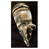 Three Art Glass Animal Figurines