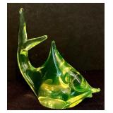 Three Art Glass Animal Figurines