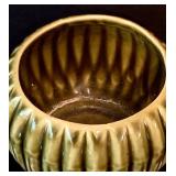 Vintage McCoy Ribbed Jardiniere 685 Planter Vase