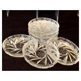Pretty Vintage Crystal Clear Glass Collection of Vases and More!