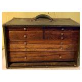 Vintage Tool Box with Tools