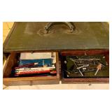 Vintage Tool Box with Tools