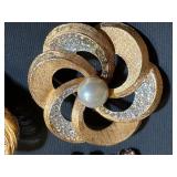 Variety of Vintage Brooches