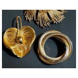 Variety of Vintage Brooches