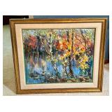 Beautiful Scenic Original Oil on Canvas Painting