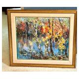 Beautiful Scenic Original Oil on Canvas Painting