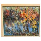 Beautiful Scenic Original Oil on Canvas Painting
