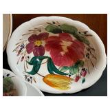 Vintage Colorful Serving Dishes