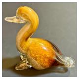 Vintage Art Glass Bird