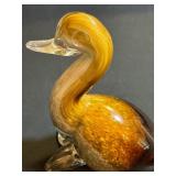 Vintage Art Glass Bird