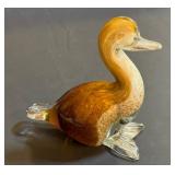 Vintage Art Glass Bird
