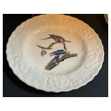 Set of Six Alfred Meakin Plates, Reproduction form the Elephant Folio Edition of Audubon