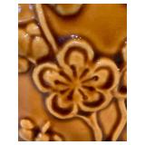 Vintage Hyalyn Pottery Brown Glazed Vase