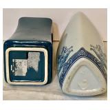 Two Blue and White Vases