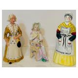 Variety of Vintage Porcelain Figurines