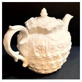 Vintage Spode Imperial Pineapple Teapot and Bowl