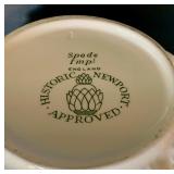 Vintage Spode Imperial Pineapple Teapot and Bowl