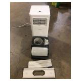 Vissani 5,000 BTU 115-Volt Portable Air Conditioner for 150 sq. ft. Rooms with Dehumidifier and Remote in White  Customer Returns See Pictures