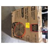 Commercial Electric 24 in. 2-Speed Heavy Duty Tilt Drum Fan Customer Returns See Pictures