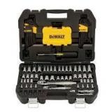 DEWALT 1/4 in. x 3/8 in. Drive Polished Chrome Mechanics Tool Set (108-Piece)  Customer Returns See Pictures