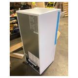 Vissani 4.5 cu. ft. 2-Door Mini Refrigerator in White with Freezer  Customer Returns See Pictures